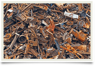 Photo of heavy metals in a pile